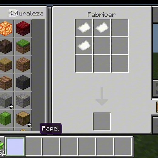Como se hace un libro en Minecraft 🤔🤔