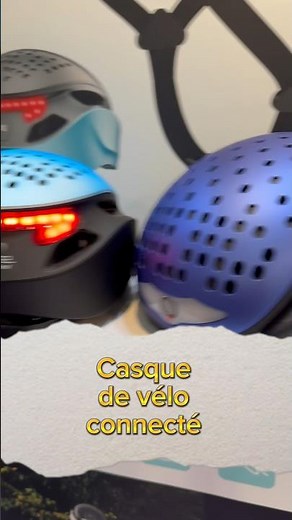New connected bike helmet with turn signal. Bluetooth brake light, camera phone #bike #helmet