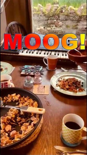 Migas (Tex Mex style). But how does the Moog fit in? Dean cooking up a storm for Sinners' dinners