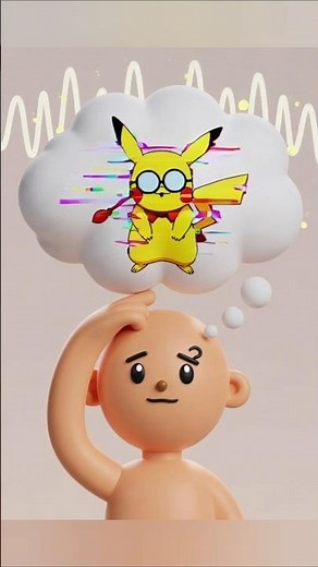 Did Pikachu Ever Have a Black Tail? 🤯 #shorts #mandelaeffect