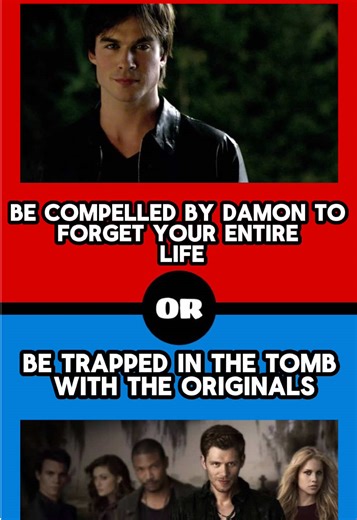 Would You Rather: The Vampire Diaries Edition