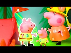 Peppa Pig  Official Channel |  Peppa Pig Stop Motion: The Camping Holiday - Videos For Kids
