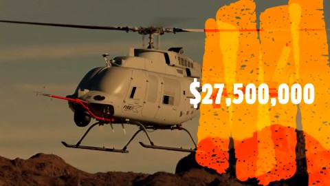 Northrop Grumman MQ-8B/C Fire Scout | Unmanned autonomous helicopter