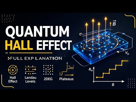 Quantum Hall Effect Full Explanation | Hall Effect, Landau Levels, 2DEG, Hall Resistance