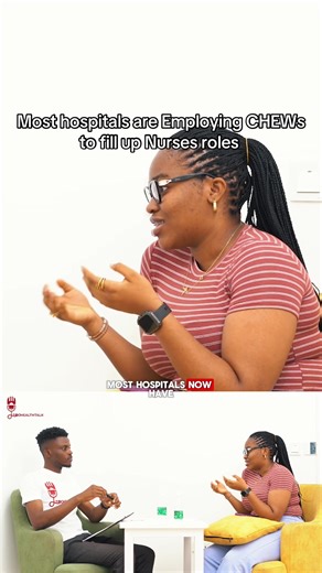 There’s growing debate about hospitals employing Community Health Extension Workers (CHEWs) to fill roles traditionally done by nurses. In this conversation, Nurse Kosi explains that the issue isn’t about disrespecting any profession. #nursing #TooHealthTalk #Nurse
