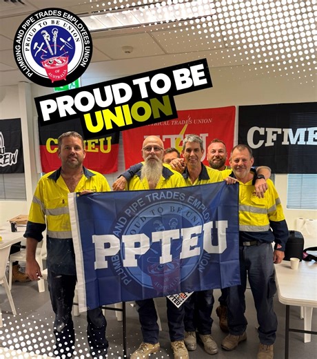 Around the traps this week — on site with members 👷‍♂️👷‍♀️ #UnionProud #UnionStrong | Plumbers Union Qld