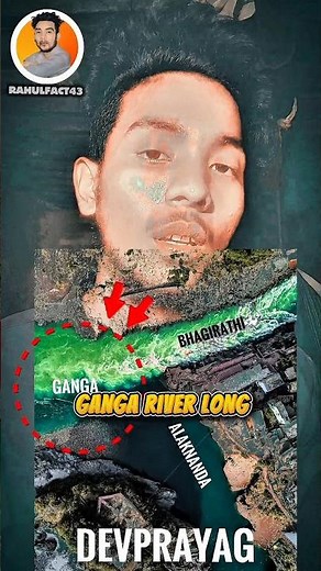 What is the length of the river Ganga?#viral#facts#rahulfact43#ganga river