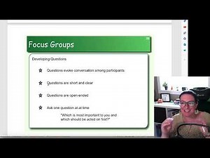 Focus Groups: Designing a Discussion Guide