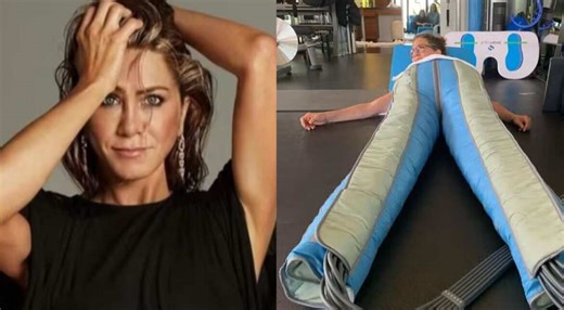 What are those? Internet is obsessed with Jennifer Aniston's new slimming compression trousers