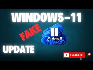 Fake Windows 11 Update Screen / Windows 11 Update Screen