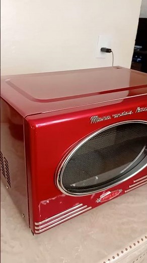 ❤️ 😱 Amazing Retro Microwave! Vintage Design with Modern Technology 🚀