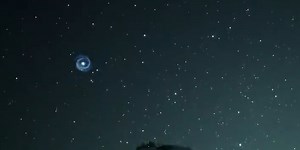 Mysterious ‘flying spiral’ spotted in sky by telescope