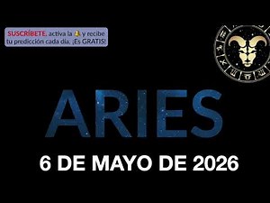 Daily Horoscope - Aries - May 6, 2026.