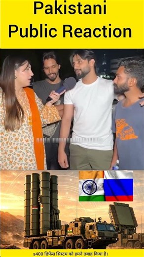 Pakistani Public Reaction S400 defence system kaisa h#pakistanireaction#defensenews#indiavspakistan