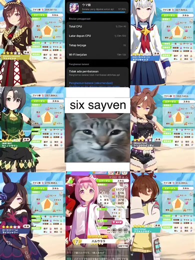 5 jam nonstop ngurus uma🐎😋 #fypシ゚ #keiwibu #umamusume