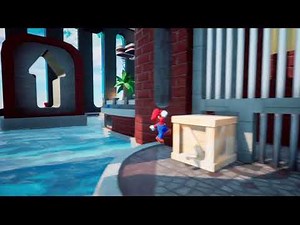 Super Mario 64 Reimagined: Gameplay of Wet Dry World Level in Unreal Engine 4 Fan Remake
