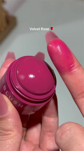 @Anniie always does the most perfect swatches 🤩✨ #blushbalm #affordableblush #affordablemakeup #blush