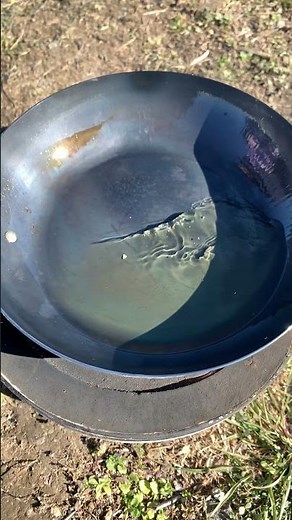 くっつかない鉄フライパンを作ってみた