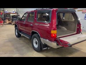 1994 Toyota 4Runner SR5 LIMITED - 3.0L V6 - Rare 5 Speed Manual - 4x4