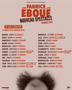 804K views · 1.4K reactions | Merci pour votre confiance ! Bientôt un titre à ce spectacle ! | Fabrice Eboué Officiel | Facebook