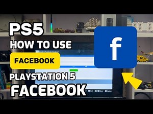 How To Get FACEBOOK On PS5 PlayStation 5 New 2024