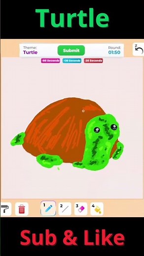 Theme:Turtle #roblox #turtle #draw #art #speeddraw #animals #digitalart