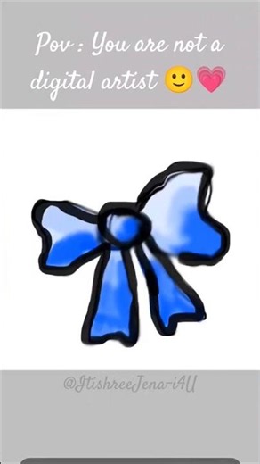 I tried digital art for the first time 😭🎀✨ #viral #art #bts #swim #song #sketch #anime#short