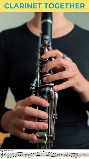 Bb Major Scale for Clarinet