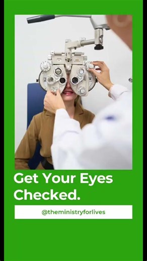 Don't wait for something to be wrong before you do. Get your eyes checked today. HERE FOR YOU 💚