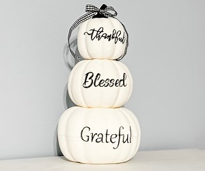 Stacked Pumpkin Decor DIY | We Craft Around