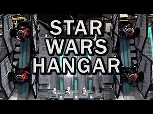 LEGO The Force Awakens TIE Fighter Hangar | Star Wars