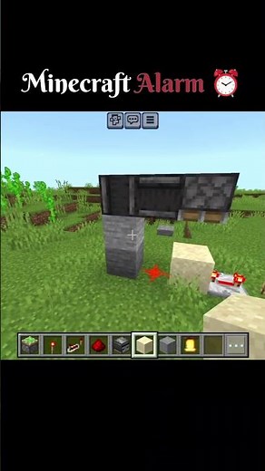 Minecraft Alarm ⏰#minecraft #gaming