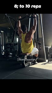 Close grip back pull down workout video | Fitness around tips