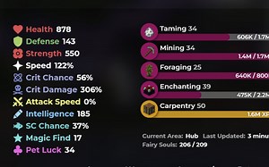 【Hypixel Skyblock】做最走心的Skyblock教程 - 属性叠叠乐之枯燥的理论