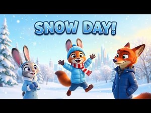 Christmas Day in Zootopia ❄️ | Fiin Plays in the Snow with Family