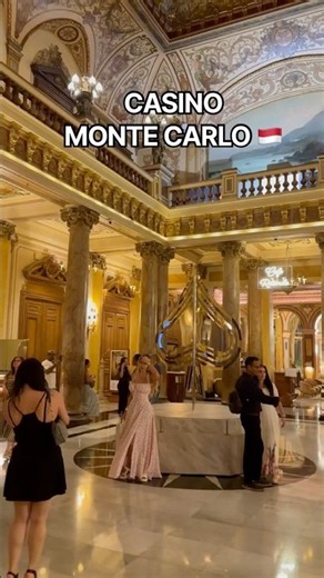 Inside Monte Carlo’s Legendary Casino 🇲🇨✨ | Pure Luxury! #Shorts