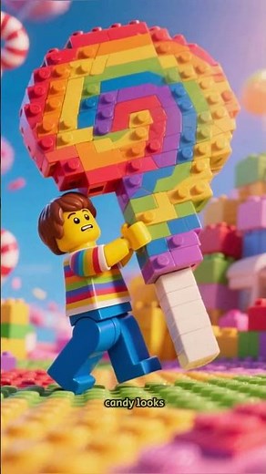 Sweetest LEGO Build EVER! 🍬 Candy Factory Tour!