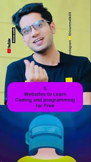 5 Websites to Learn Coding and Programming for Free👍👍