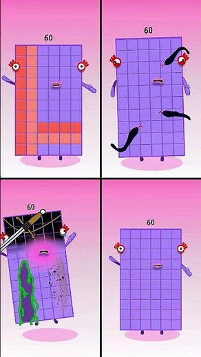 Sprunki Numberblocks 60 Phases #sprunki #incredibox