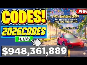⚠️2026 NEW!⚠️ ALL WORKING CODES For Southwest Florida 2026 - Roblox Southwest Florida Codes 2026 🎁