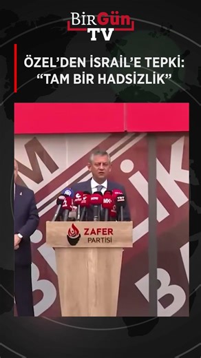 Özel strongly criticized Israel: This is how he responded to the remarks targeting Erdoğan!