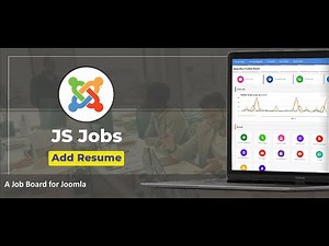 Add resume in JS Jobs - Joomla best job board component