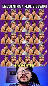 Adivina El YouTuber Más Escondido y Con Virtuosidad | Fede Vigevani, Yolo #shorts