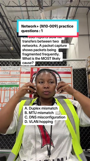 Comment if you want me to post longer videos with more questions #certified #network #engineering #career