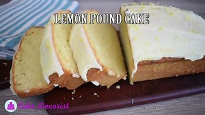 Lemon Pound Cake With Cake Mix And Sour Cream