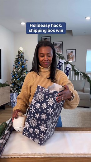 This year, The Sing Family is thinking *inside* the box! 🎁🎁🎁 Reimagine your ordinary shipping boxes to make Christmas morning #Holideasy #HolidayHacks 🎄✅ | Walmart