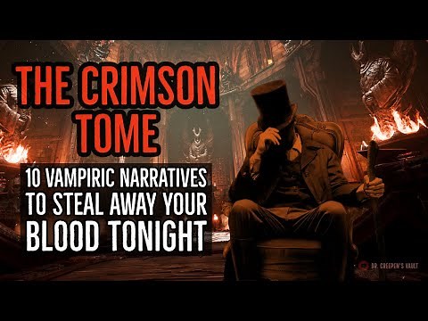 10 BRAND NEW VAMPIRE STORIES | ''The Crimson Tome: Vampiric Narratives to Steal away your Blood''