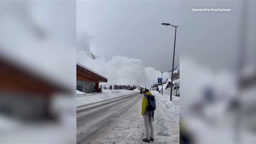 Swiss authorities issue alert as avalanche hits Zermatt ski resort