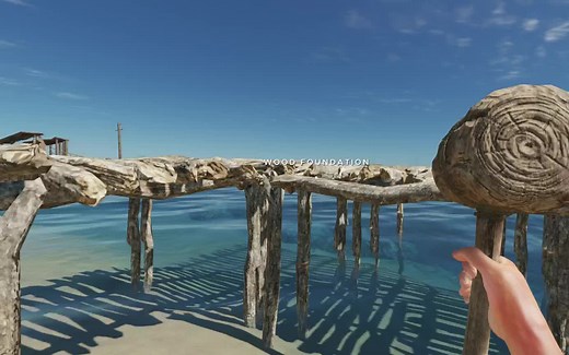 【荒岛求生实况】第七期（海景房奠基仪式开始，再杀一只鲨鱼表示庆祝）