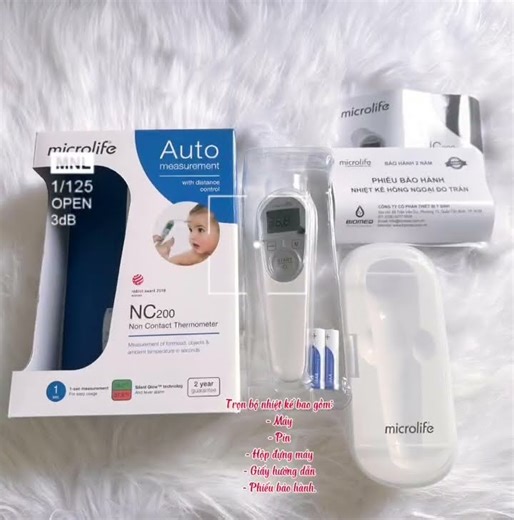 NHIỆT KẾ HỒNG NGOẠI MICROLIFE NC200